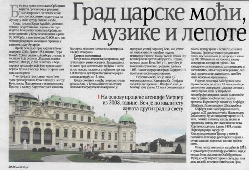 Zoran Kalabic Zeitungsartikel