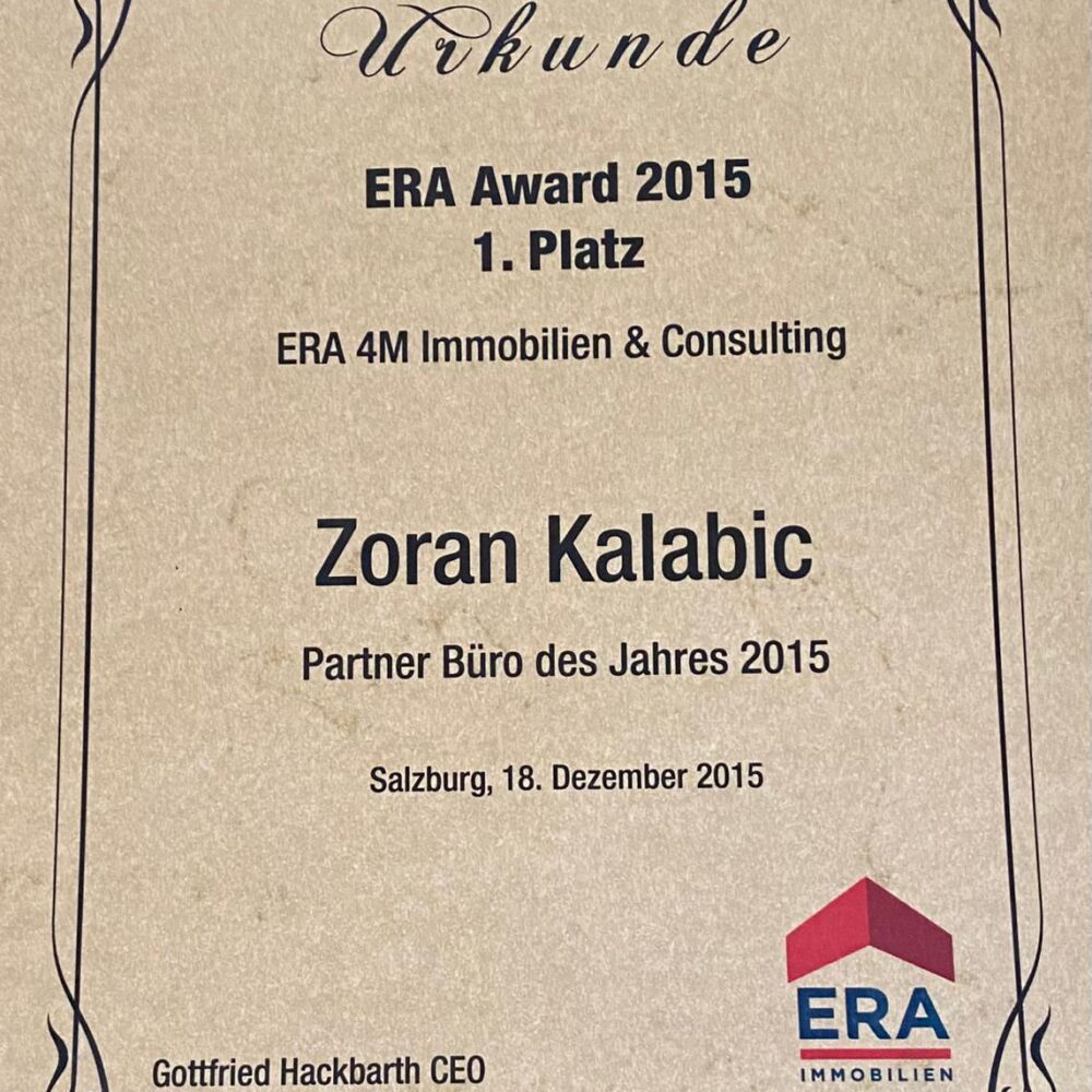 2015 | Zoran Kalabic era awards