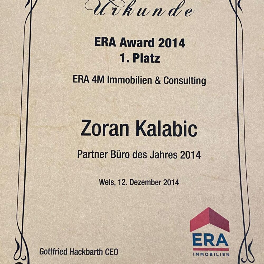 2014 | Zoran Kalabic era wards