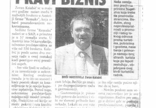 Zoran Kalabic Best Broker Remax Interview
