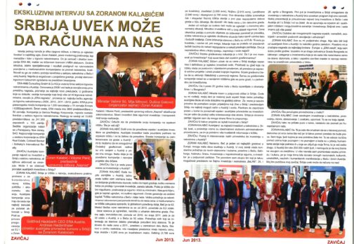 Zoran Kalabic Exclusive Interview